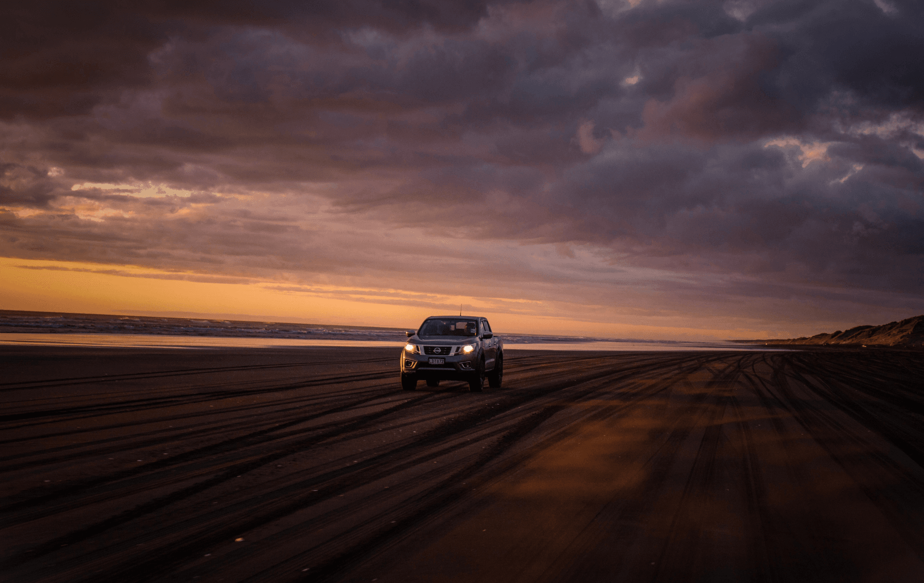 car in the nature